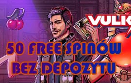 Bonus bez depozytu Vulkan Vegas – 50 darmowych spinów!